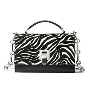 Michael Kors Bancroft Calf Hair Shoulder Bag - New